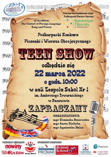 Read more about the article Teen Show 22.03.2022