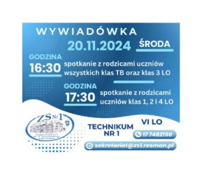 Read more about the article Wywiadówka